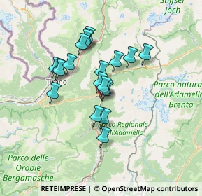Mappa Via Tomaso Edison, 25048 Sonico BS, Italia (10.6115)