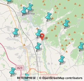 Mappa Via Sant'Agnese, 33010 Reana del Rojale UD, Italia (5.55583)