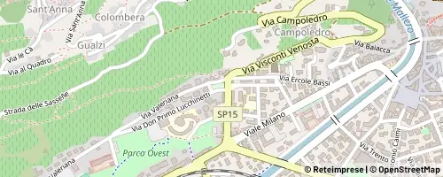 Mappa Sondrio