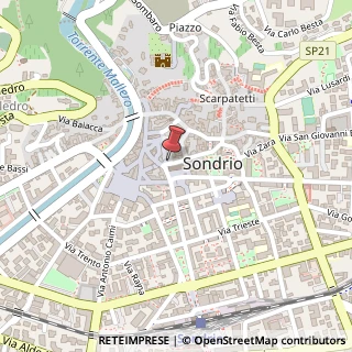 Mappa 23100 Sondrio SO, Italia, 23100 Sondrio, Sondrio (Lombardia)