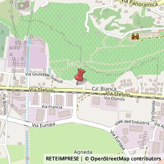 Mappa Via Gianoli, 6/8, 23100 Sondrio, Sondrio (Lombardia)