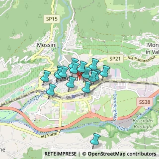 Mappa Via Giuseppe Piazzi, 23100 Sondrio SO, Italia (0.55625)