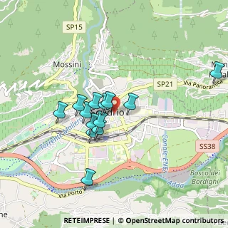 Mappa Via Giuseppe Piazzi, 23100 Sondrio SO, Italia (0.72077)