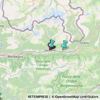 Mappa Via Giuseppe Piazzi, 23100 Sondrio SO, Italia (32.9625)
