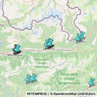 Mappa Via Giuseppe Piazzi, 23100 Sondrio SO, Italia (19.022)