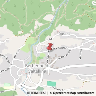 Mappa Via Sina, 2, 23010 Berbenno di Valtellina SO, Italia, 23010 Berbenno di Valtellina, Sondrio (Lombardia)