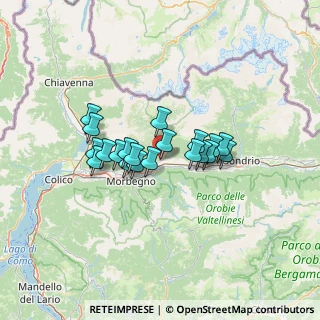 Mappa Via C. Valeni, 23011 Ardenno SO, Italia (9.638)