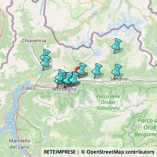 Mappa Via C. Valeni, 23011 Ardenno SO, Italia (9.59692)