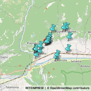 Mappa Via C. Valeni, 23011 Ardenno SO, Italia (1.076)