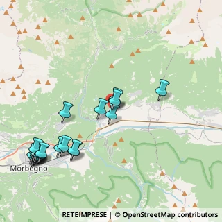 Mappa Via C. Valeni, 23011 Ardenno SO, Italia (5.118)