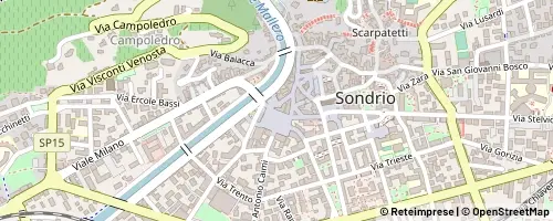 Mappa Sondrio
