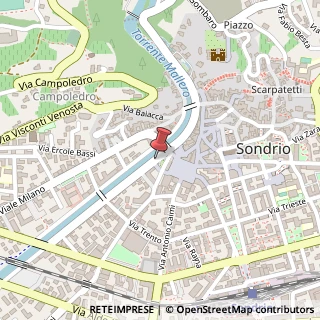 Mappa Piazzale Lambertenghi, 3, 23100 Sondrio SO, Italia, 23100 Sondrio, Sondrio (Lombardia)