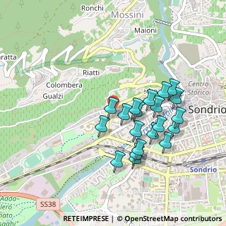 Mappa Via del Grosso, 23100 Sondrio SO, Italia (0.4165)