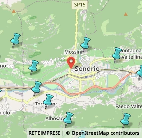 Mappa Via del Grosso, 23100 Sondrio SO, Italia (3.48353)