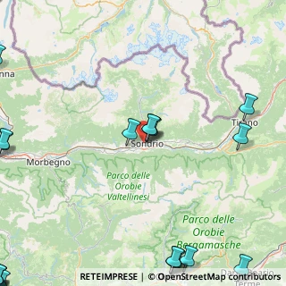 Mappa Via del Grosso, 23100 Sondrio SO, Italia (31.612)