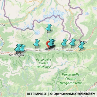 Mappa Via del Grosso, 23100 Sondrio SO, Italia (11.415)