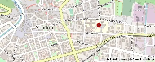 Mappa Sondrio