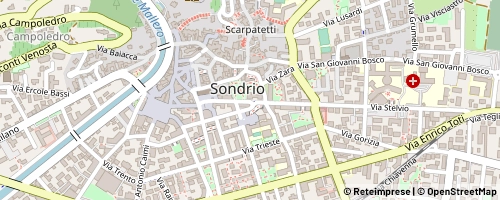 Mappa Sondrio