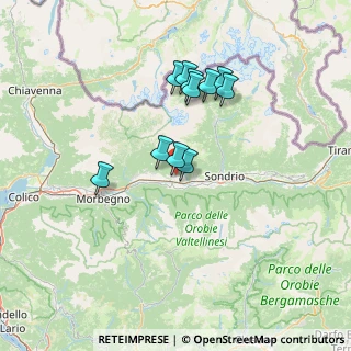 Mappa Via Medera, 23010 Berbenno di Valtellina SO, Italia (11.57455)