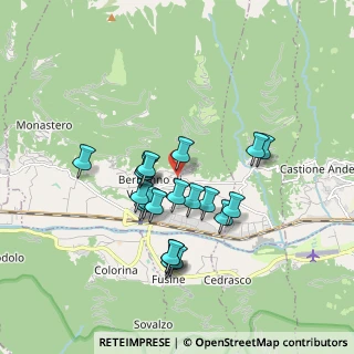 Mappa Via Medera, 23010 Berbenno di Valtellina SO, Italia (1.5225)