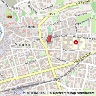 Mappa Via IV Novembre, 12, 23100 Forcola, Sondrio (Lombardia)