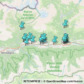 Mappa Via Notte, 23010 Berbenno di Valtellina SO, Italia (6.26778)
