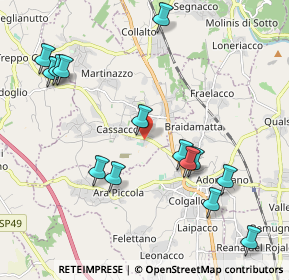 Mappa Viale Udine, 33010 Cassacco UD, Italia (2.26929)