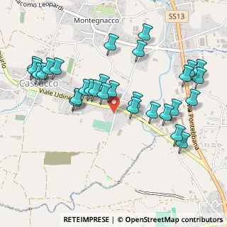 Mappa Viale Udine, 33010 Cassacco UD, Italia (0.51379)