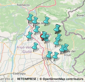 Mappa Viale Udine, 33010 Cassacco UD, Italia (10.49222)