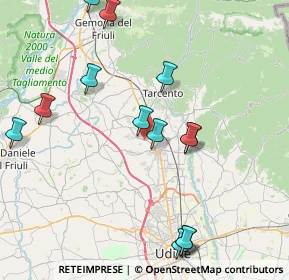 Mappa Viale Udine, 33010 Cassacco UD, Italia (8.93154)