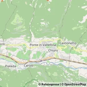Mappa Ponte in Valtellina