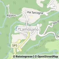 Mapa Chies d'Alpago