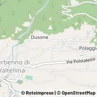 Kaart Berbenno di Valtellina