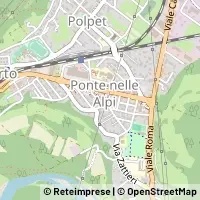 Carte Ponte nelle Alpi