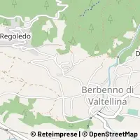 Map Berbenno di Valtellina