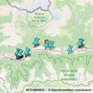 Mappa Via: Al Piano, 23010 Berbenno di Valtellina SO, Italia (9.388)