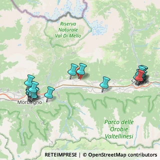 Mappa Via: Al Piano, 23010 Berbenno di Valtellina SO, Italia (10.374)