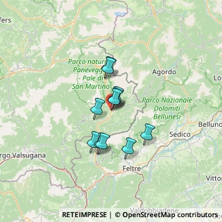 Mappa Viale Guglielmo Marconi, 38054 Transacqua TN, Italia (9.08818)