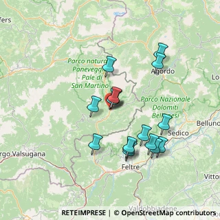 Mappa Viale Guglielmo Marconi, 38054 Transacqua TN, Italia (13.09)