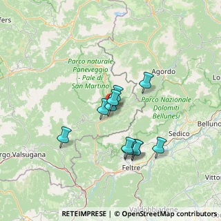 Mappa Viale Guglielmo Marconi, 38054 Transacqua TN, Italia (11.26455)