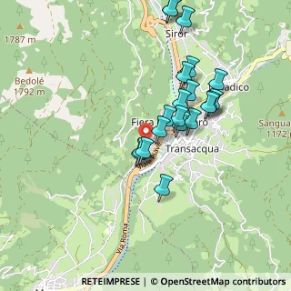 Mappa Viale Guglielmo Marconi, 38054 Transacqua TN, Italia (0.829)