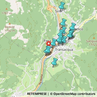 Mappa Viale Guglielmo Marconi, 38054 Transacqua TN, Italia (0.76267)