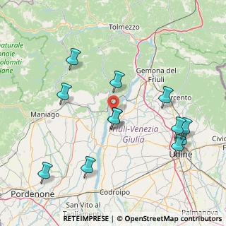 Mappa SP 74, 33030 Ragogna UD, Italia (17.04083)