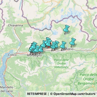 Mappa Via Maroggia, 23010 Buglio in Monte SO, Italia (8.57938)