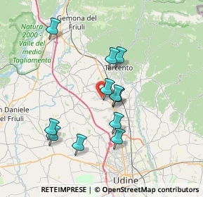 Mappa Piazzetta Tian, 33010 Cassacco UD, Italia (6.38455)