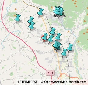 Mappa Piazzetta Tian, 33010 Cassacco UD, Italia (3.679)