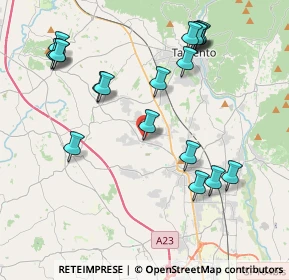 Mappa Piazzetta Tian, 33010 Cassacco UD, Italia (4.40842)