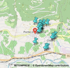 Mappa Via Europa, 23026 Ponte In Valtellina SO, Italia (0.5395)