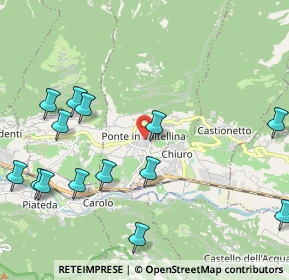 Mappa Via Europa, 23026 Ponte In Valtellina SO, Italia (2.53786)