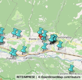 Mappa Via Europa, 23026 Ponte In Valtellina SO, Italia (1.951)